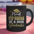 Super Proud Step Grandma Of 2025 Graduate Graduation Family Graphic Print Coffee Mug