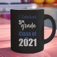 I Survived 5th Grade Class Of 2021 Quarantined Graduation 2 Graphic Print Coffee Mug
