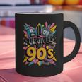 I Survived The 90s – Cute Retro Cartoon Nostalgia Graphic Print Coffee Mug