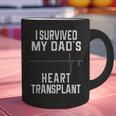 I Survived My Dad's Heart Transplant Graphic Print Coffee Mug