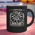 I Survived Lawn Darts Classic Yard Nostalgia Game Fun Graphic Print Coffee Mug I Survived Lawn Darts Classic Yard Nostalgia Game Fun Graphic Print Coffee Mug