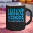 I Survived Medical School Class Of 2018 Graduation Graphic Print Coffee Mug