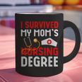I Survived My Mom's Nursing Degree Graduation Day 2026 Graphic Print Coffee Mug