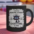 I Survived Nursing School Graduation 2025 Graphic Print Coffee Mug