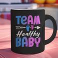 Team Healthy Baby Gender Reveal Pregnancy Mom Dad Graphic Print Coffee Mug