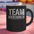 Team Overthinker Introvert Graphic Print Coffee Mug Team Overthinker Introvert Graphic Print Coffee Mug