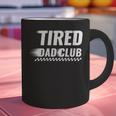Tired Dad Club Maze Track Back 2 Sided Graphic Print Coffee Mug