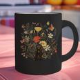 Tortie Cat Owner Flowers Tortie Cat Mom Tortie Cat Dad For Men Women Kids Graphic Print Coffee Mug