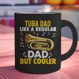 Tuba Player Men Dad Grandpa Marching Band Brass Tubist Graphic Print Coffee Mug