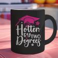 Two Degrees Hotter Graduation 2025 Diploma College Masters Graphic Print Coffee Mug
