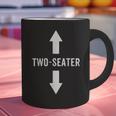 Two Seater Shirt For Men 2 Seater Dad Graphic Print Coffee Mug