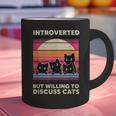 Unique Art For Introverted Cat Fans -Adults Cat Humorous Introvert Small Graphic Print Coffee Mug Unique Art For Introverted Cat Fans -Adults Cat Humorous Introvert Small Graphic Print Coffee Mug