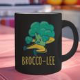 Vegetable Word Game Dad Joke Brocco-Lee Broccoli Graphic Print Coffee Mug