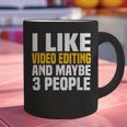 Video Editor Introvert Editing Production Filmmaking Job Graphic Print Coffee Mug Video Editor Introvert Editing Production Filmmaking Job Graphic Print Coffee Mug