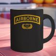 Vintage Airborne Veteran Paratrooper For Men Dad T-Shirt Graphic Print Coffee Mug
