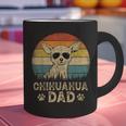 Vintage Chihuahua Dad Dog Lovers Father's Day Tee Graphic Print Coffee Mug