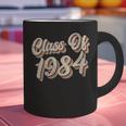 Vintage Class Of 1984 40th Reunion High School Graduation 84 Graphic Print Coffee Mug