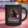 Vintage Dadzilla Father Of The Monsters Fathers Day Graphic Print Coffee Mug