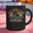 Vintage Jiu Jitsu Dad Just Like A Normal Dad Only Cooler Graphic Print Coffee Mug
