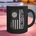 Vintage Volleyball Dad USA Flag Retro Fathers Day Daddy Papa Graphic Print Coffee Mug Vintage Volleyball Dad USA Flag Retro Fathers Day Daddy Papa Graphic Print Coffee Mug