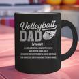 Volleyball Dad Definition Dad Of A Volleyball Player Father Graphic Print Coffee Mug