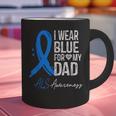 I Wear Blue For My Dad Shirt ALS Awareness Tshirt Graphic Print Coffee Mug