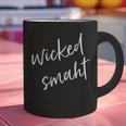 Wicked Smaht Boston Accent Graduation Graphic Print Coffee Mug