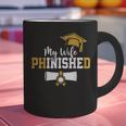 My Wife Phinished PhD Graduation Family Matching Graphic Print Coffee Mug