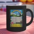 Women's Frutiger Aero Aesthetic Rainbow Glitch Art Graphic Print Coffee Mug Women's Frutiger Aero Aesthetic Rainbow Glitch Art Graphic Print Coffee Mug