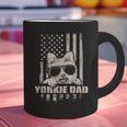 Yorkie Dad Cool Vintage Retro Proud American Graphic Print Coffee Mug