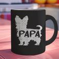 Yorkshire Terrier Papa Dog Puppy Doggie Pet Lover Yorkie Dad Graphic Print Coffee Mug