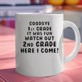 1st First Grade Graduation Tshirt Moving On To 2nd Grade Graphic Print Coffee Mug