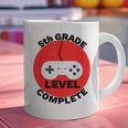 5th Grade Level Complete Gamer Graduation Graphic Print Coffee Mug
