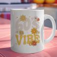 60's Vibe Vintage Nostalgia Mixtape Era 1960s Party Groovy Graphic Print Coffee Mug
