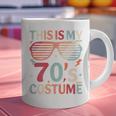 This Is My 70s Costume Vintage Style Nostalgia 1970s Retro Graphic Print Coffee Mug