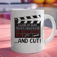 8th Grade Graduation 2026 Graduate Clapperboard Graphic Print Coffee Mug