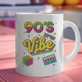 90s Nostalgia Retro Apparel 90'S Vibe Retro Graphic Print Coffee Mug
