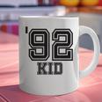 '92 Kid Perfect Vintage Retro Nostalgia Gear For Year 1992 Graphic Print Coffee Mug