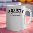 Anxiety University Anxious Antisocial Introvert Graphic Print Coffee Mug Anxiety University Anxious Antisocial Introvert Graphic Print Coffee Mug