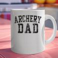 Archery Dad Birthday Classic Bold Font Archery Daddy Graphic Print Coffee Mug
