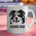 Aussie Dad Australian Shepherd Dog Dad For Men Graphic Print Coffee Mug