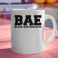 BAE And Educated Black History Month Graduation Graphic Print Coffee Mug