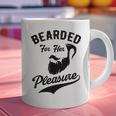 Bearded For Her Pleasure Bearded Dad Father Graphic Print Coffee Mug
