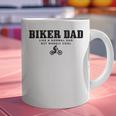 Biker Dad Mountain Bike MTB Father's Day Cyclist Graphic Print Coffee Mug