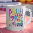 Bruh This Is My 90's Costume Nostalgia Mixtape 1990s Party Graphic Print Coffee Mug