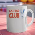 Cat Dad Club Life Is Better With Cats Father's Day 2 Sided Graphic Print Coffee Mug