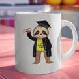 Class Of 2022 Sloth Graduation Masters College High School Graphic Print Coffee Mug