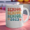 Class Of 2023 Senior 2023 Graduation Retro Seniors Graphic Print Coffee Mug