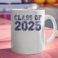 Class Of 2025 Grow With Me Future Graduation Year Graphic Print Coffee Mug