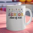 Class Of 2025 Senior 25 High School Graduation Graphic Print Coffee Mug